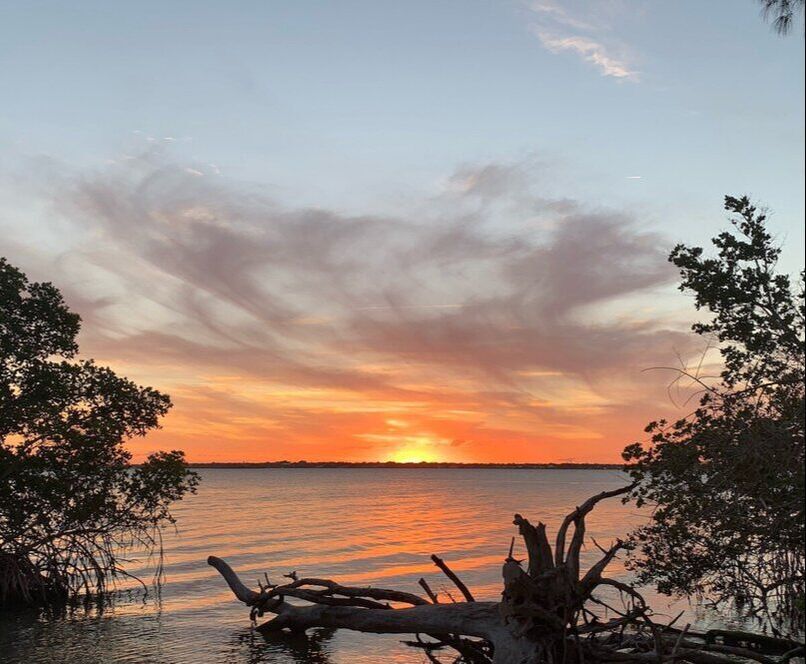 Sunset on the Indian River Lagoon, Sebastian, Florida